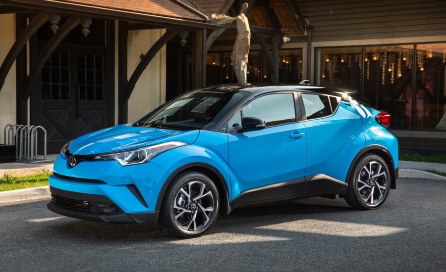 2019 Toyota C-HR. Photo courtesy of Toyota Canada