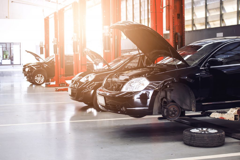 stock photo of car repair