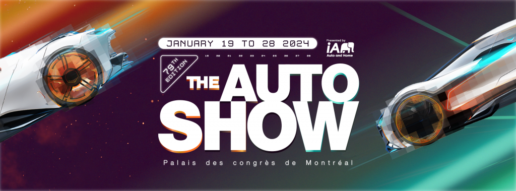 The 2024 Montreal Auto Show banner